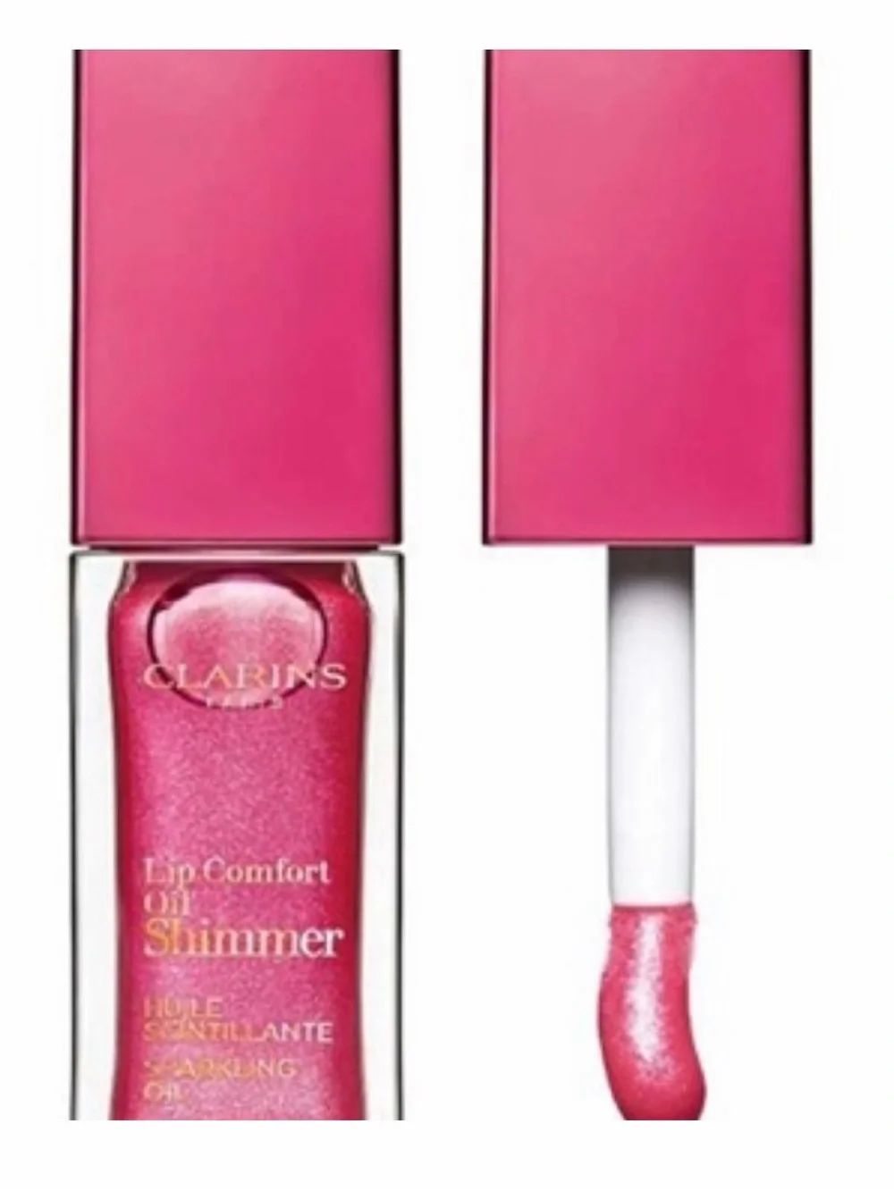 Clarins 05 Lip Comfort Oil Shimmer Pretty in Pink